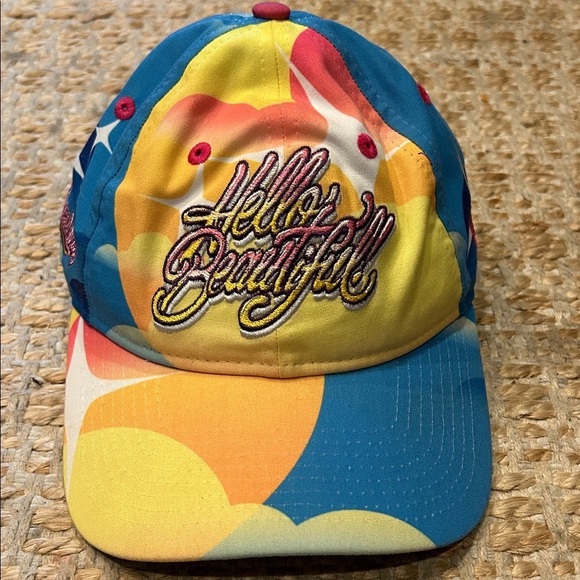 Wynwood Walls Accessories - Lynwood Walls Queen Colorful 'Hello Beautiful' Women's Cap